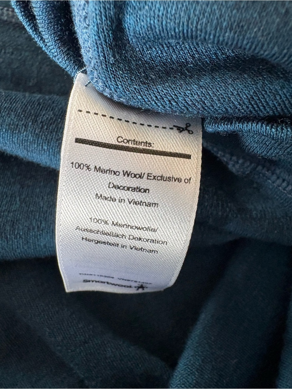Women’s Smartwool Merino Wool Quarter zip - Picture 5 of 5